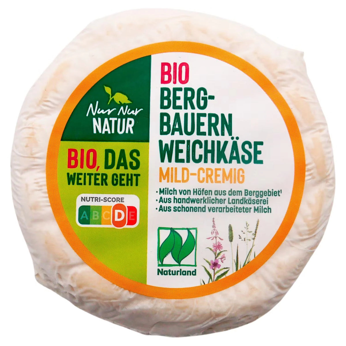 Bio-Bergbauern-Weichkäse 200 g, Mild