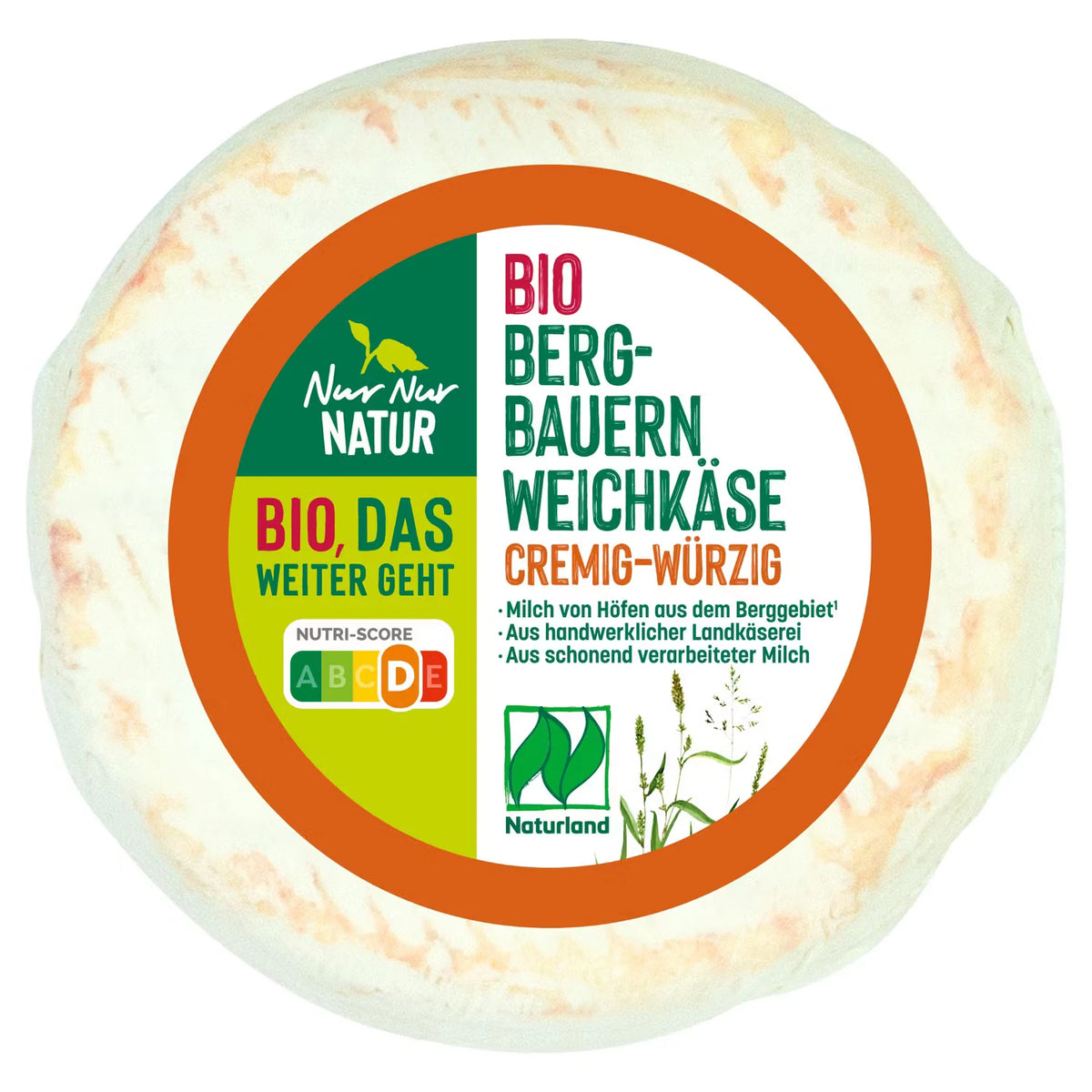 Bio-Bergbauern-Weichkäse 200 g, Würzig