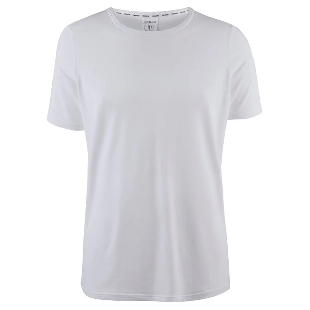 Herren T-Shirt, 2er-Pack, Weiß, Rundhals, XL