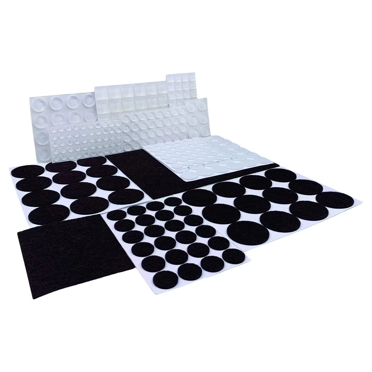 Filz- oder Kunststoff-Möbelgleiter, Kunststoff-Möbelgleiter Set
