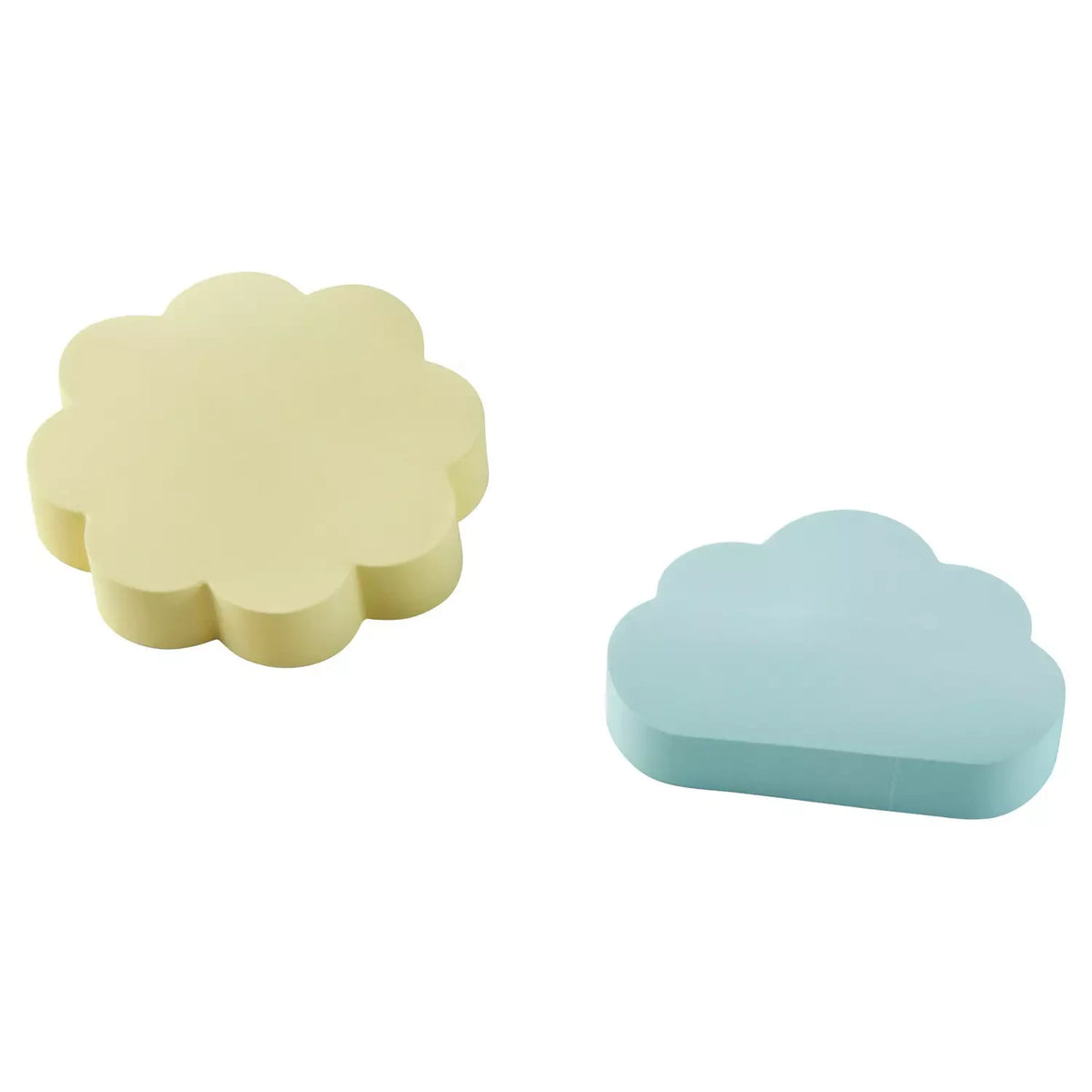 Haftnotizen, Form, Wolke + Blume 2er-Pack