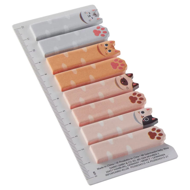 Haftnotizen, Pagemarker, Tier-Motiv