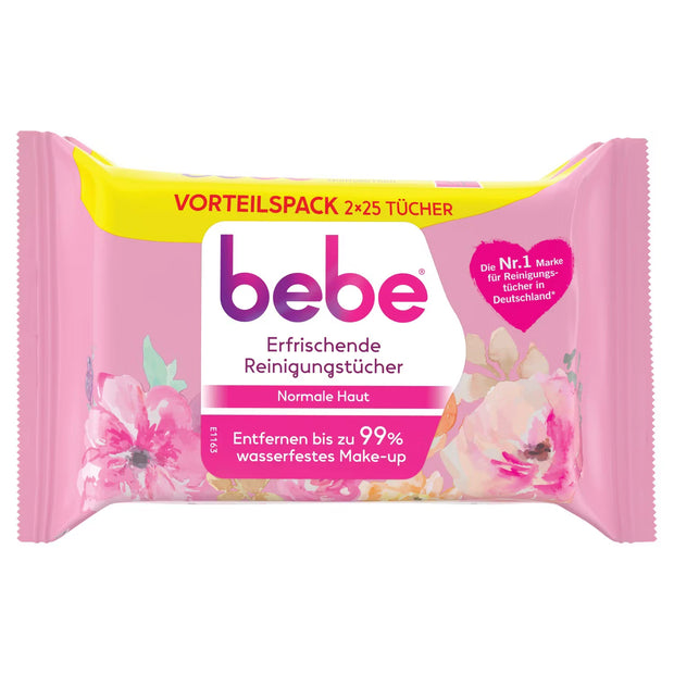 Reinigungstücher Mix 2 x 25, Erfrischend