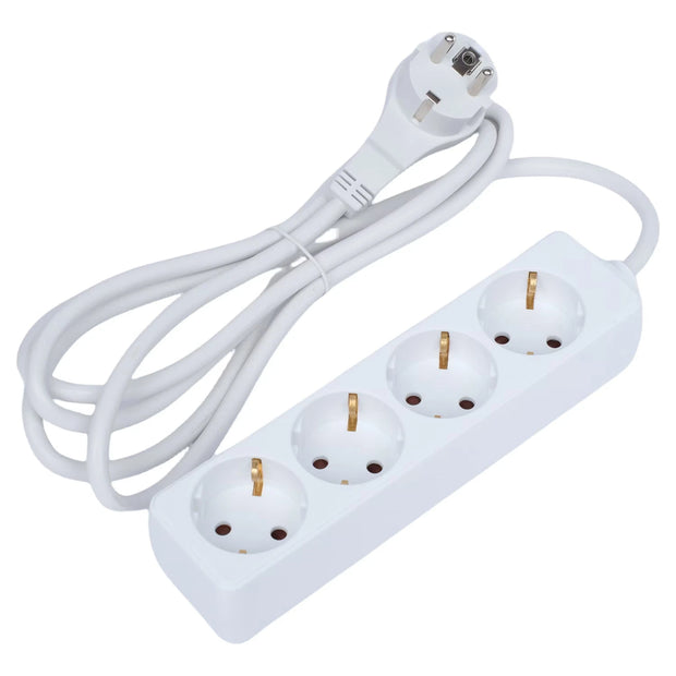 Verlängerungskabel oder USB-Adapter, 4er-Steckdose