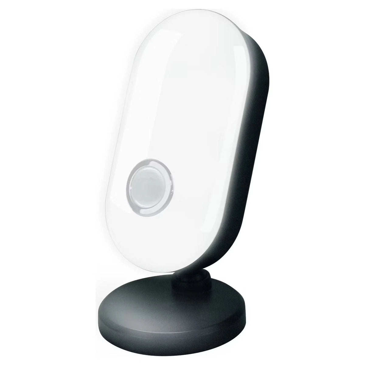 Lampe mit Bewegunsmelder, Schwarz