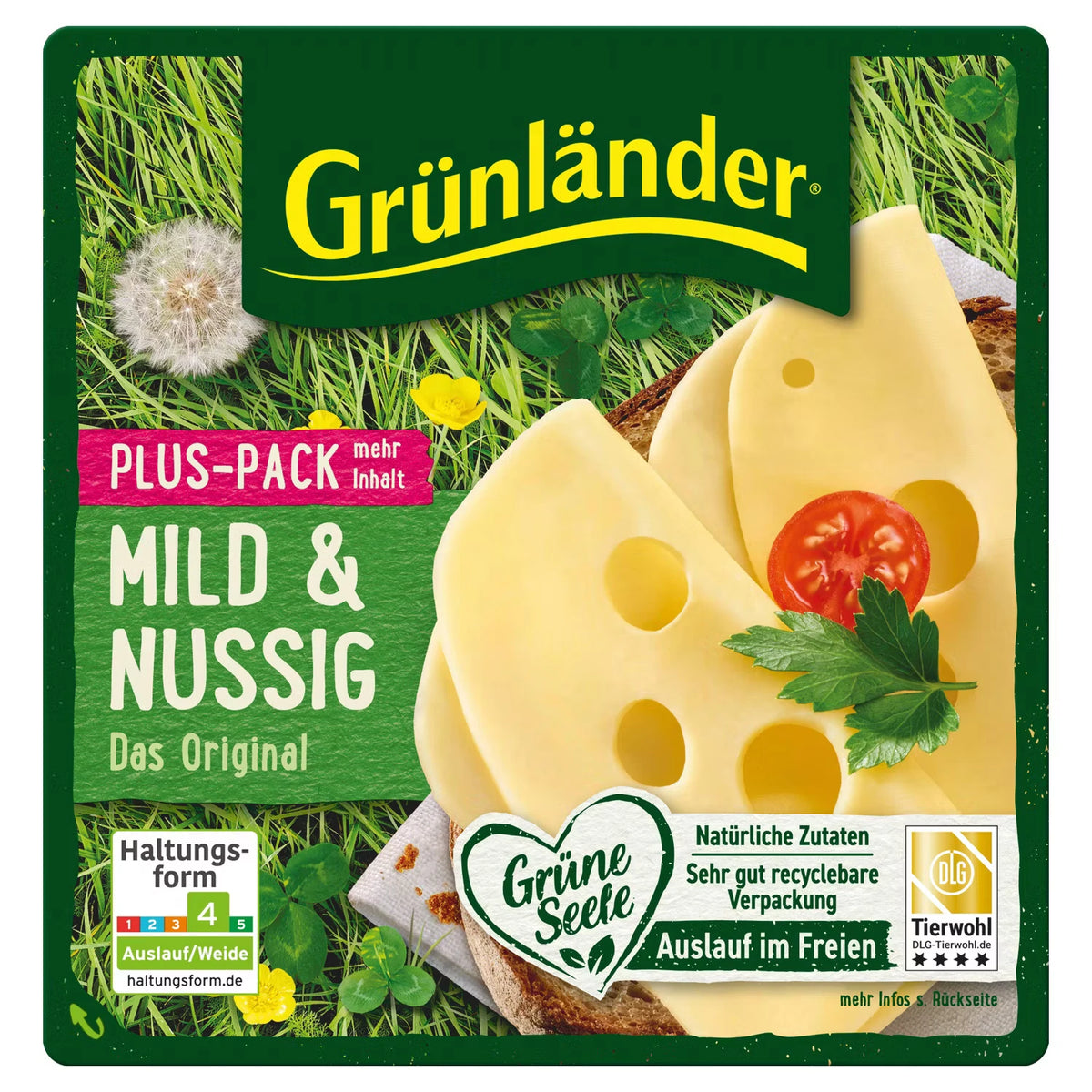 Plus Pack 156 g, Mild Nussig