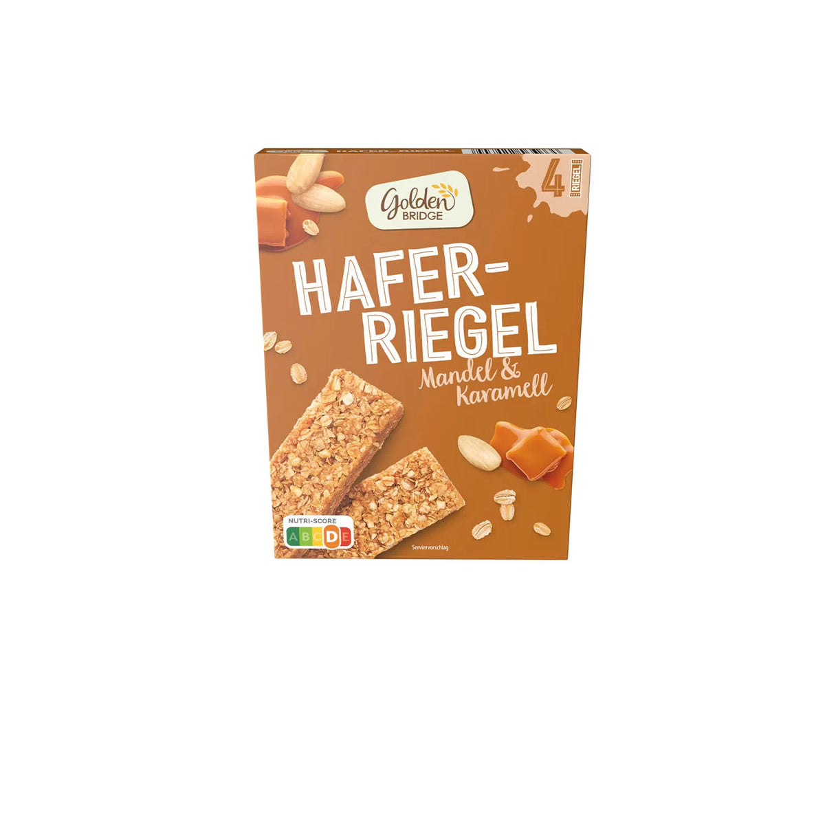 Haferriegel 140 g, Mandel & Karamell