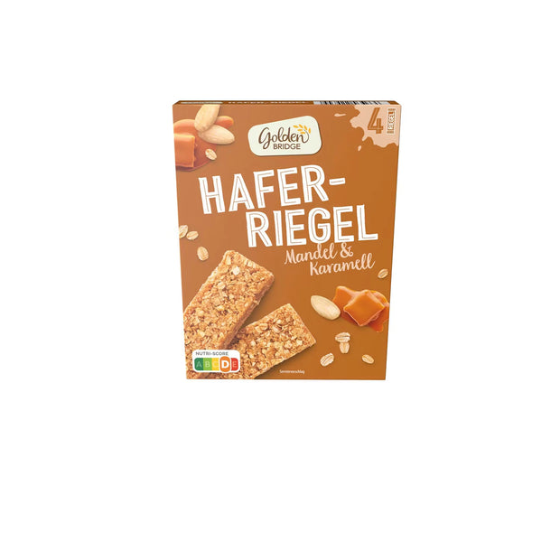 Haferriegel 140 g, Mandel & Karamell