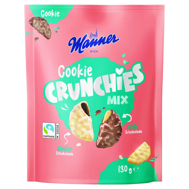 Crunchies Mix 130 g, Wafer White Mix