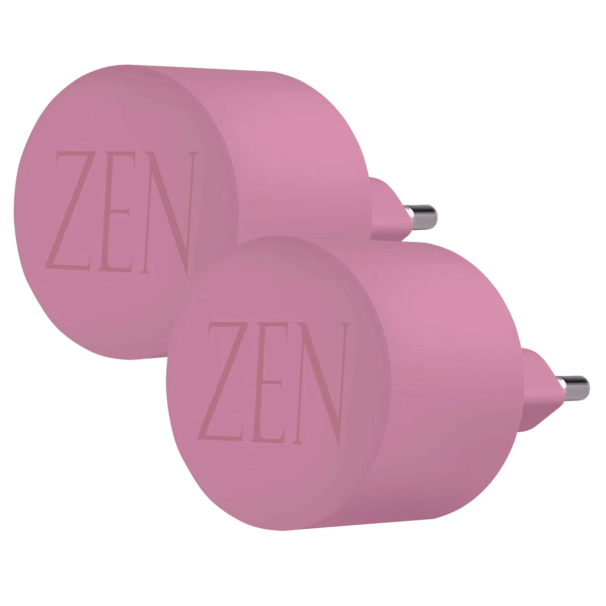 Lade-Set oder Powerbank, Stecker Set, Rosa