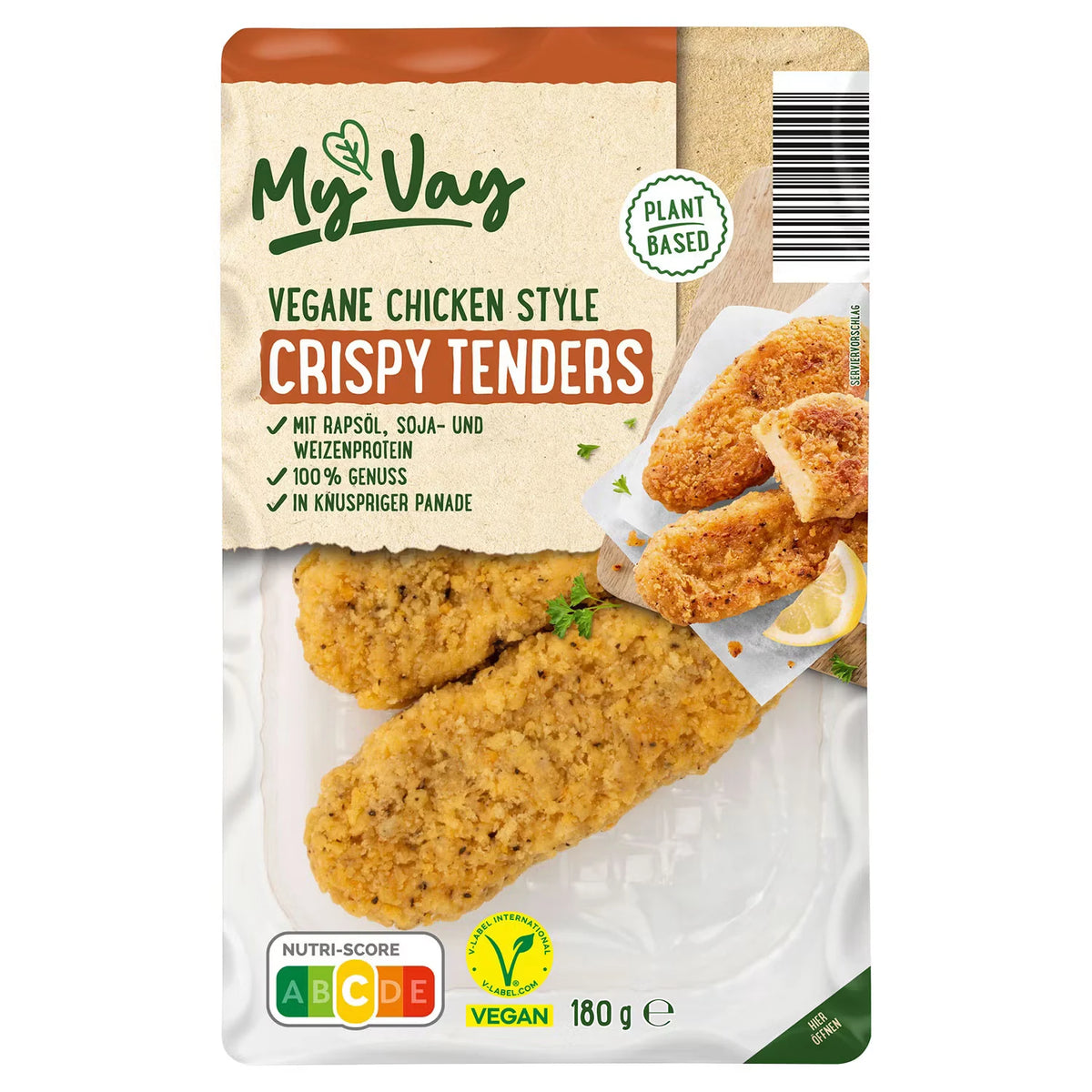 Veganer Chicken Mix 180 g, Chicken Tenders