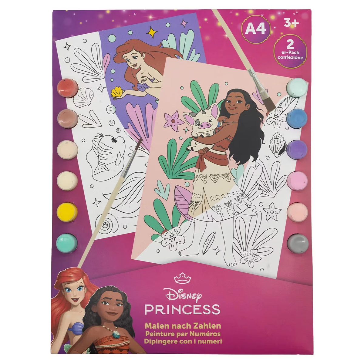 Malen nach Zahlen, Disney