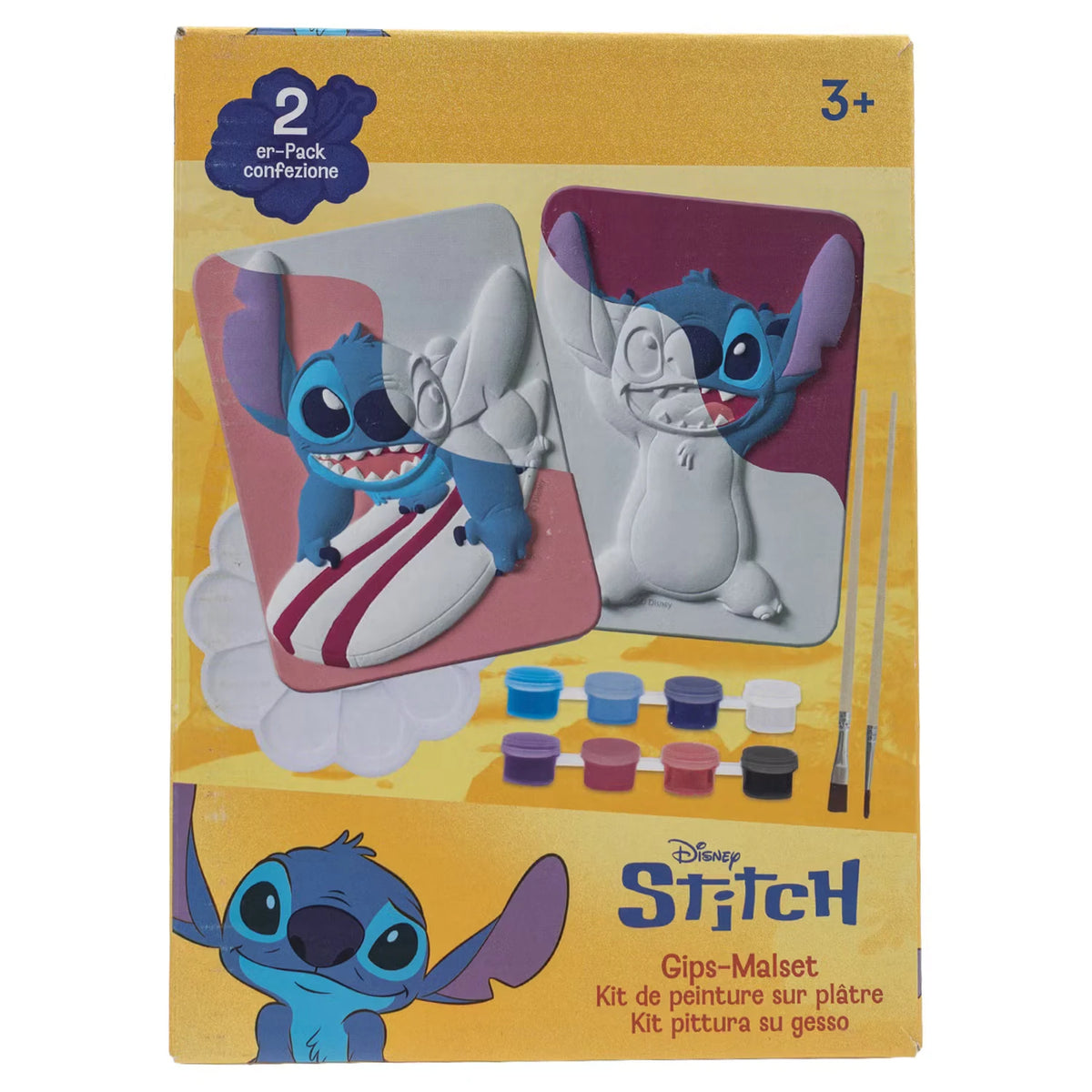Malen nach Zahlen, Gips Vorlage - Stitch