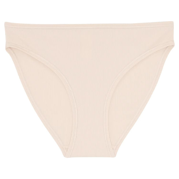 Damen Rippunterwäsche, Nude, Slips, S 36/38