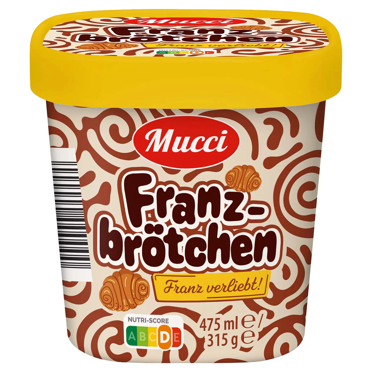 Premium Eisbecher 475 ml, Franzbrötchen