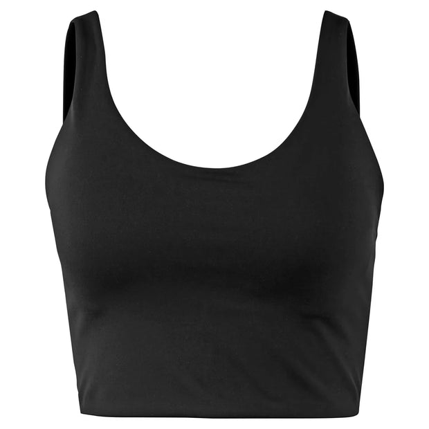 Damen-Sport-BH, Schwarz, L