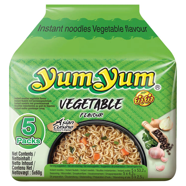 Instant Nudeln Multipack 300 g, 5er-Pack, Gemüse