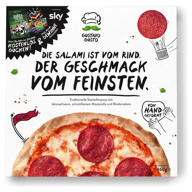 Pizza Gustavo Gusto 460 g, Salami