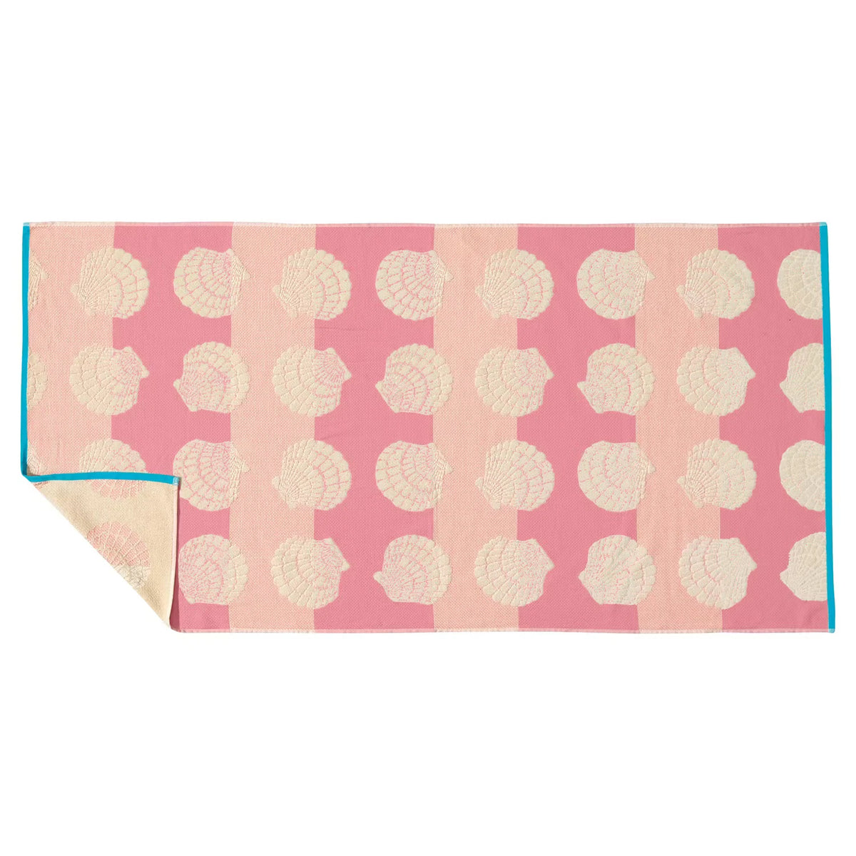Strandlaken Velour, Muschel, 90x170cm