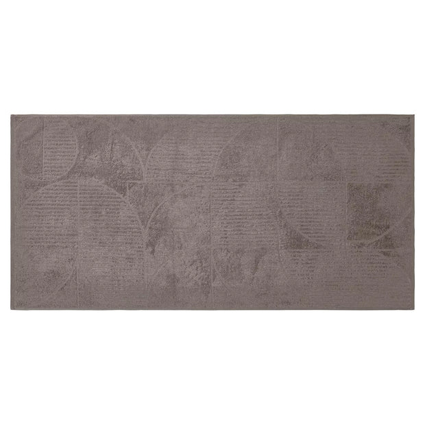Duschtuch oder -Handtücher, Duschtuch, Taupe