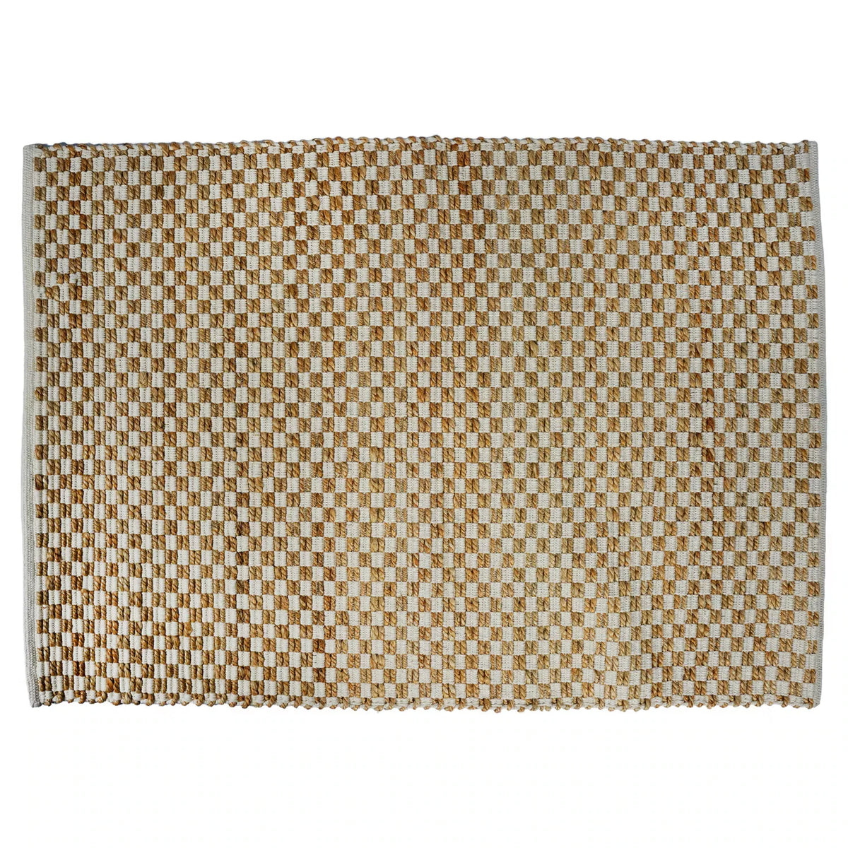 Jute Teppich, Eckig, Geflochten