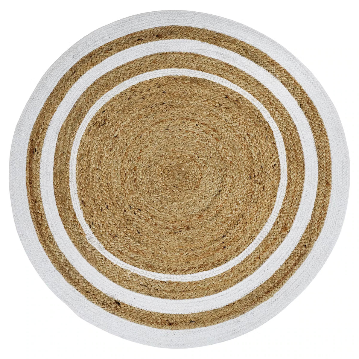 Jute Teppich, Rund