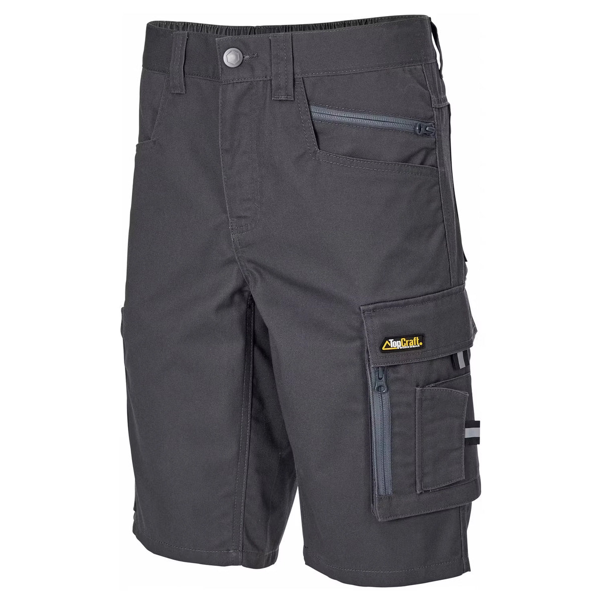 Herren Arbeitsshorts, Grau, 50