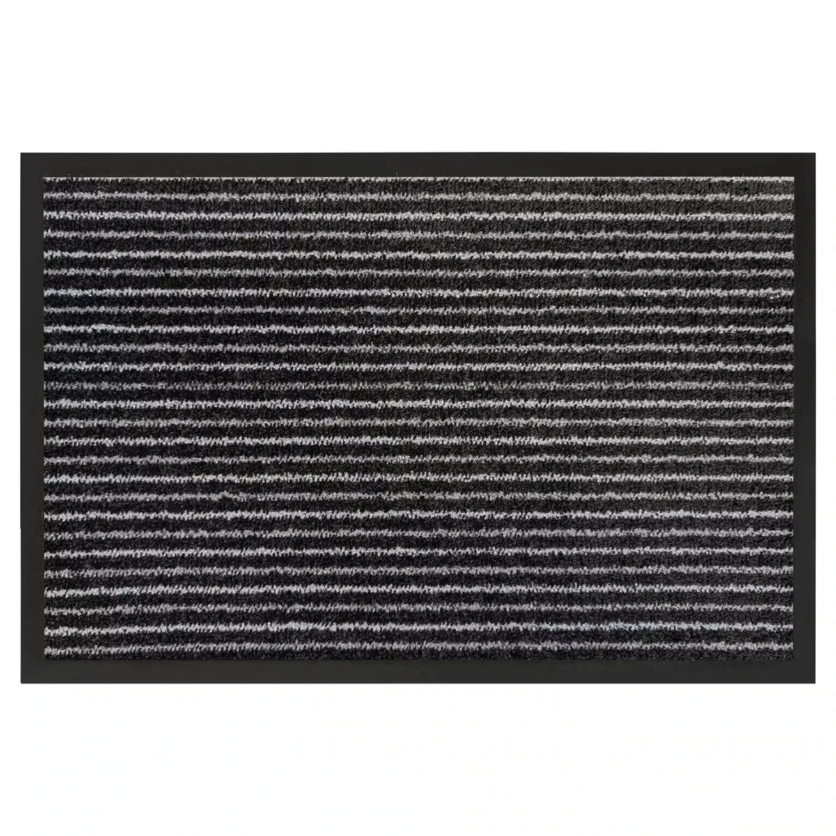 Schmutzfangmatten, Grau Streifen, 60 x 90 cm