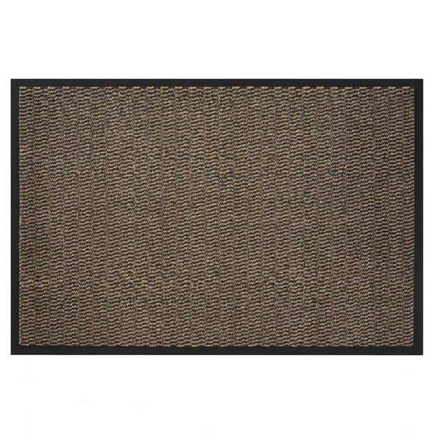 Schmutzfangmatten, Schwarz-Braun, 60 x 90 cm