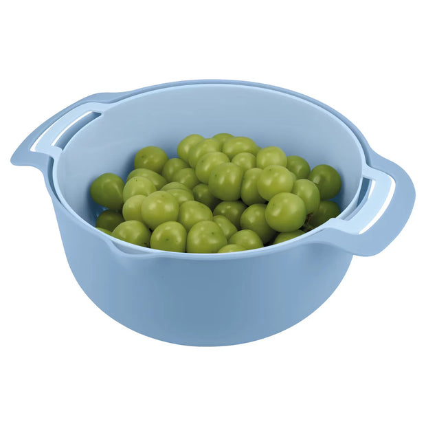 Salat-Zubehör, Rührschüssel, Blau