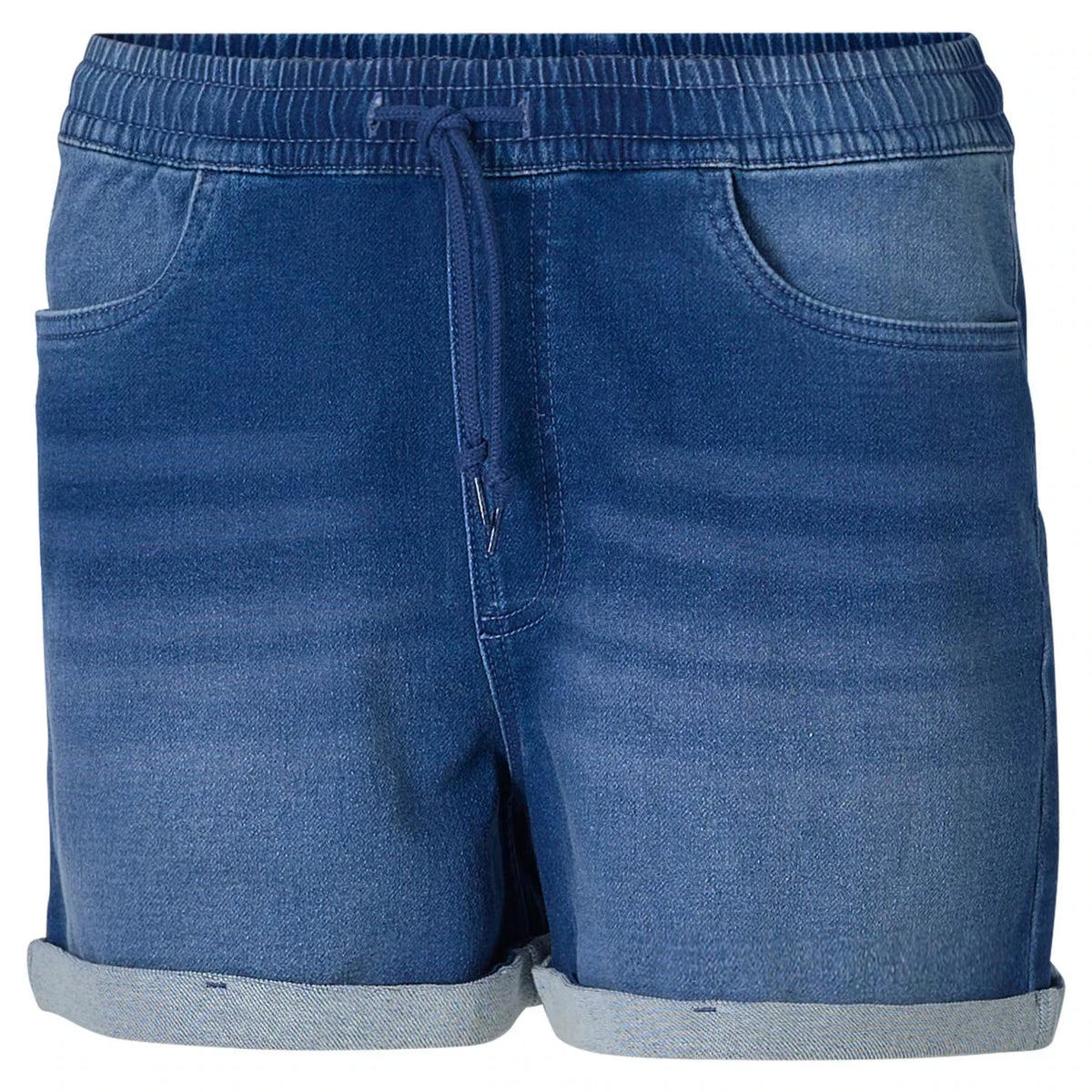 Damen Sweat Shorts, Mittelblau, L 44/46