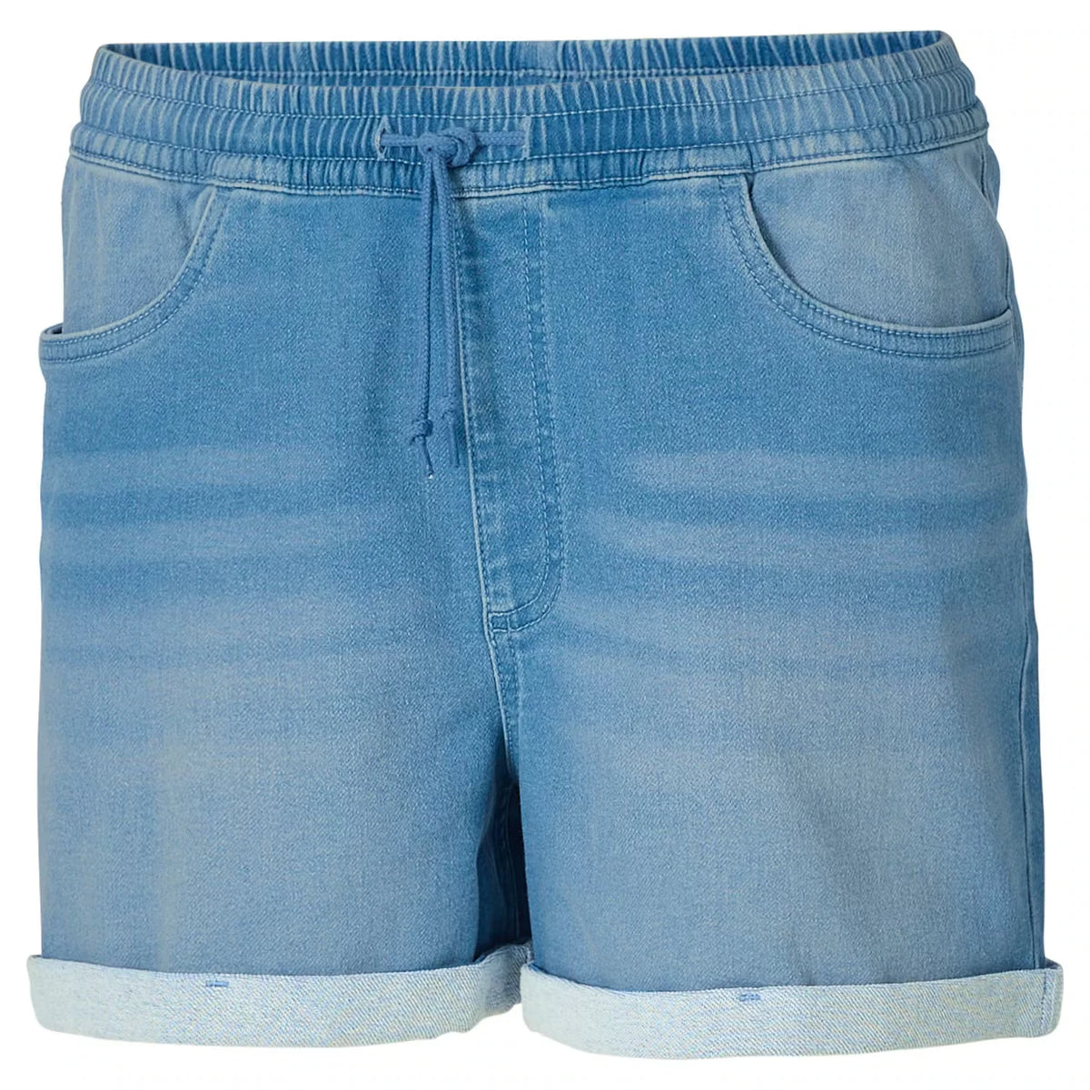 Damen Sweat Shorts, Hellblau, S 36/38