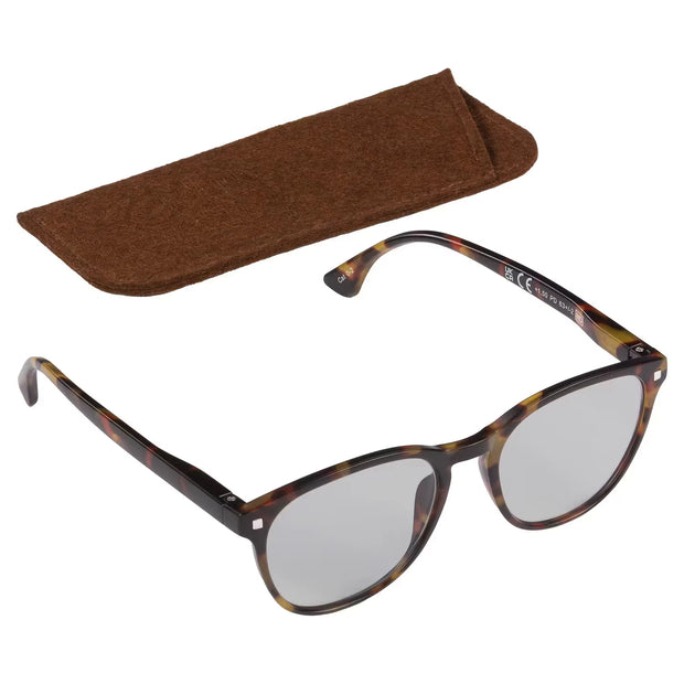 Lesebrille, Braun, 2.0