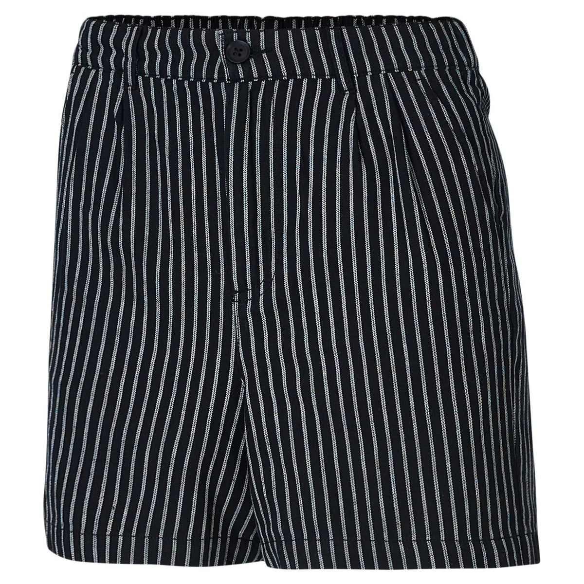 Damen-Shorts aus Leinen/Baumwolle, Streifen, L 44/46