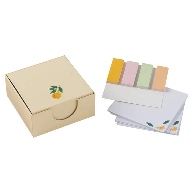 Organisationssortiment, Box, Zitrone