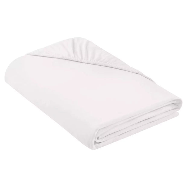 Supersoft Spannbetttuch, Doppelbettgröße, Weiß