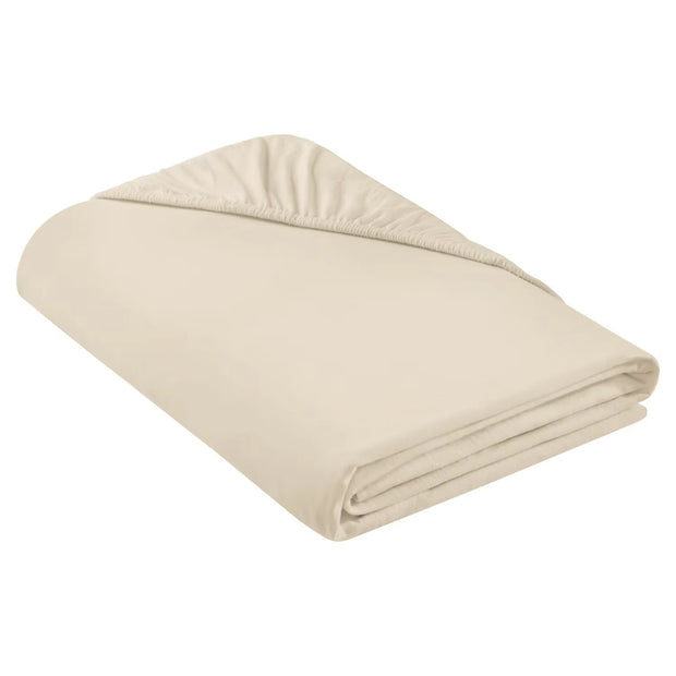 Supersoft Spannbetttuch, Doppelbettgröße, Beige