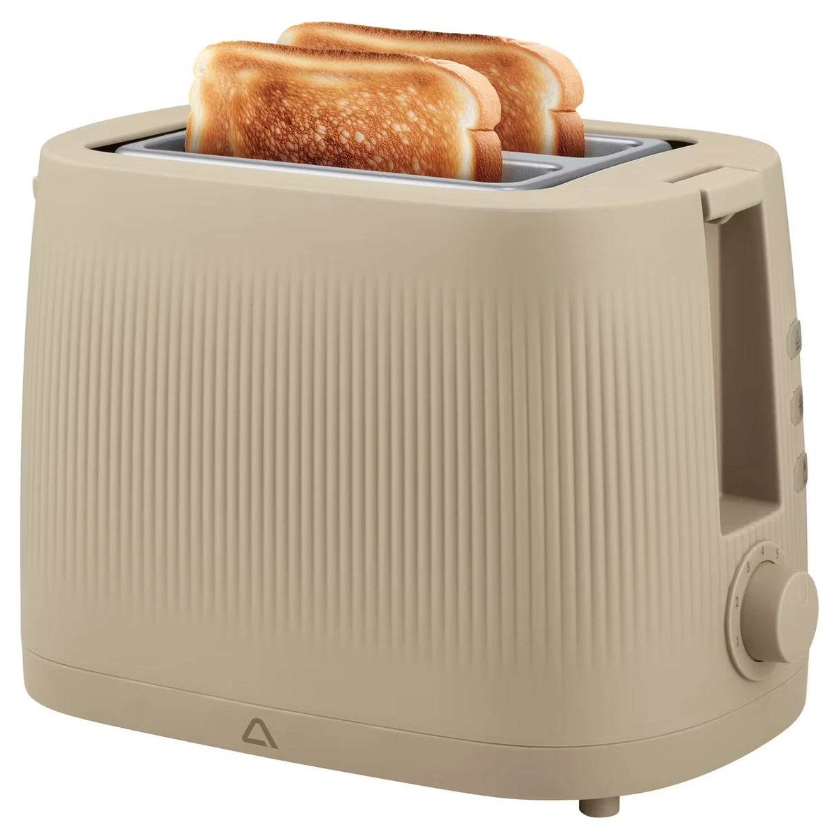 Wasserkocher oder Doppelschlitz-Toaster, Toaster, Beige