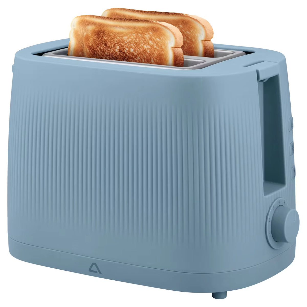 Wasserkocher oder Doppelschlitz-Toaster, Toaster, Blau