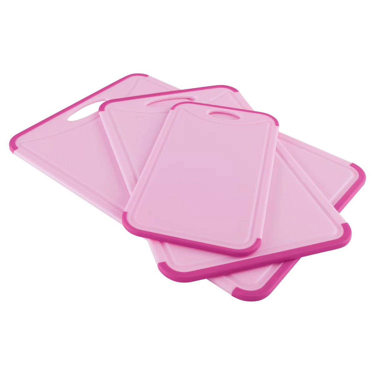 Antibakterielle Schneidebretter 3er-Set, Rose