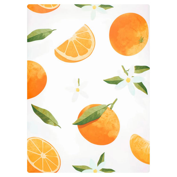 Tischdecke, Orange