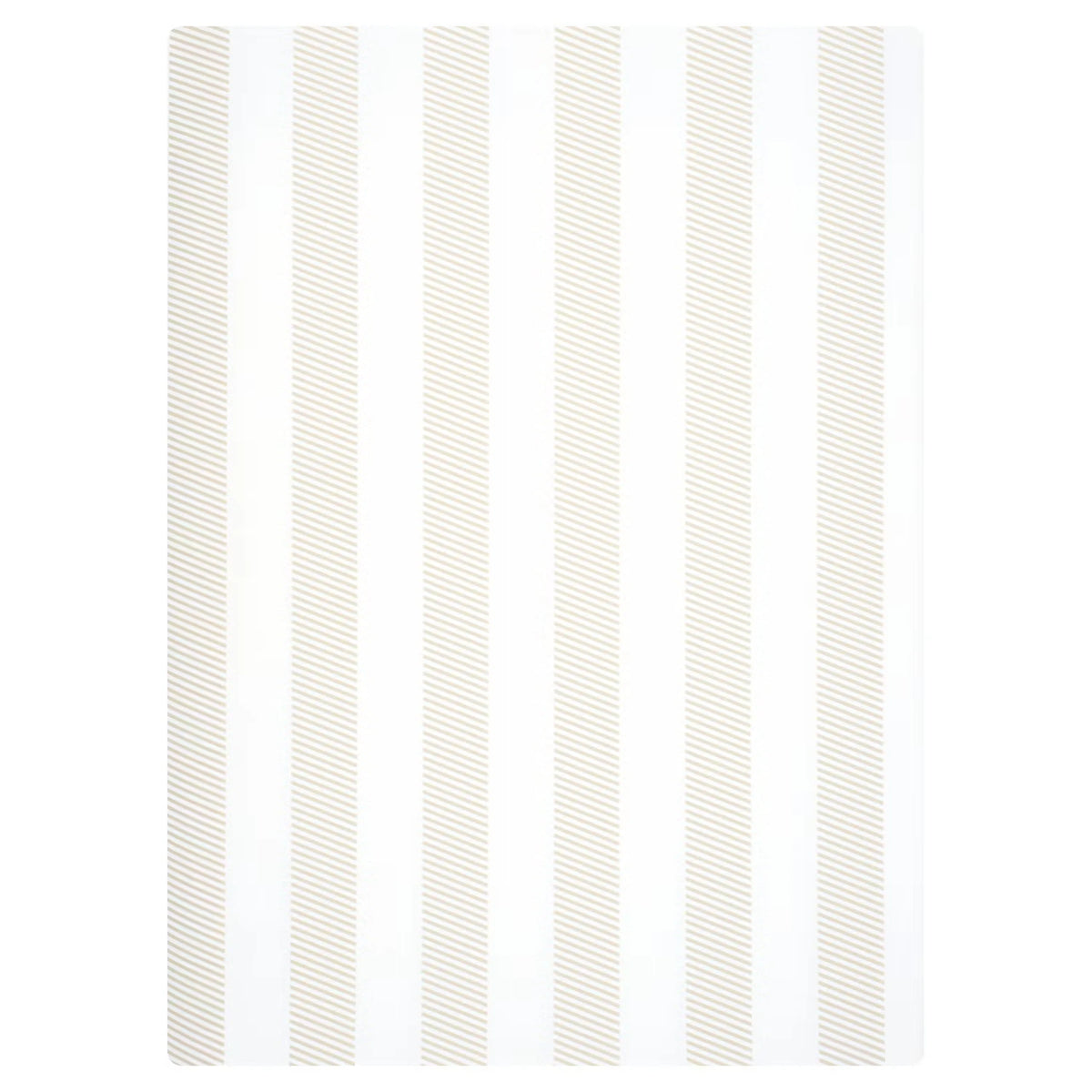 Tischdecke, Beige Streifen