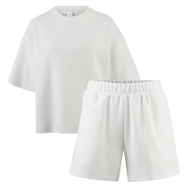 ​​​​​​​Damen-Freizeit-Set, Creme, L 44
