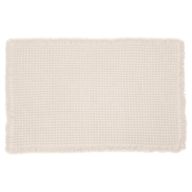 Waffel Badematte, Beige