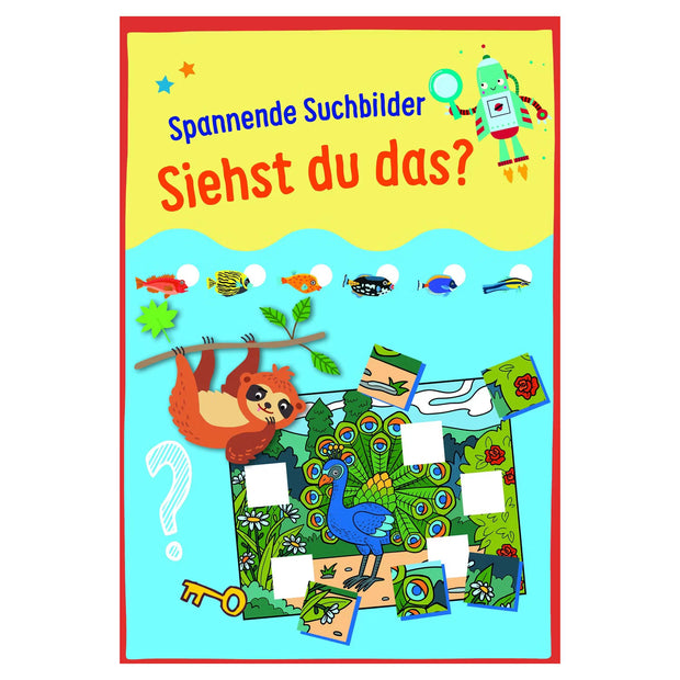 Mal-/Rätsel-Block oder -Buch, Spannende Suchbilder