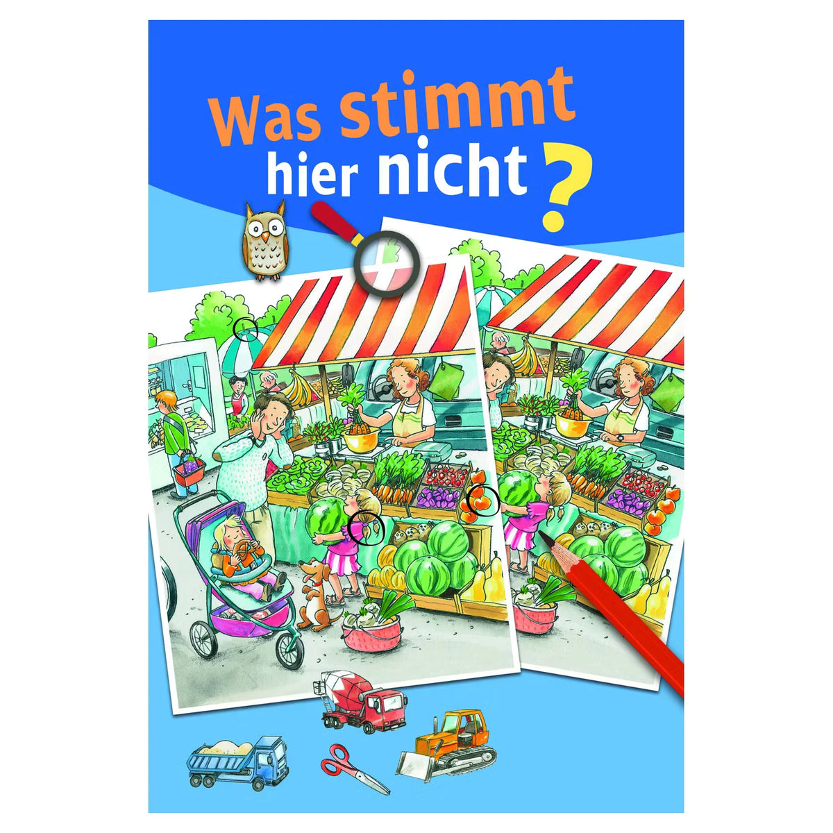 Mal-/Rätsel-Block oder -Buch, Was stimmt hier nicht?