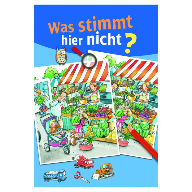 Mal-/Rätsel-Block oder -Buch, Was stimmt hier nicht?