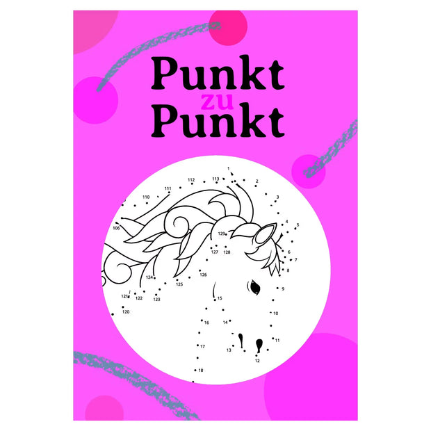 Mal-/Rätsel-Block oder -Buch, Punkt zu Punkt