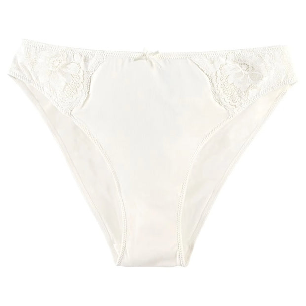 Damen Unterwäsche, Weiß, Slip, S 36/38