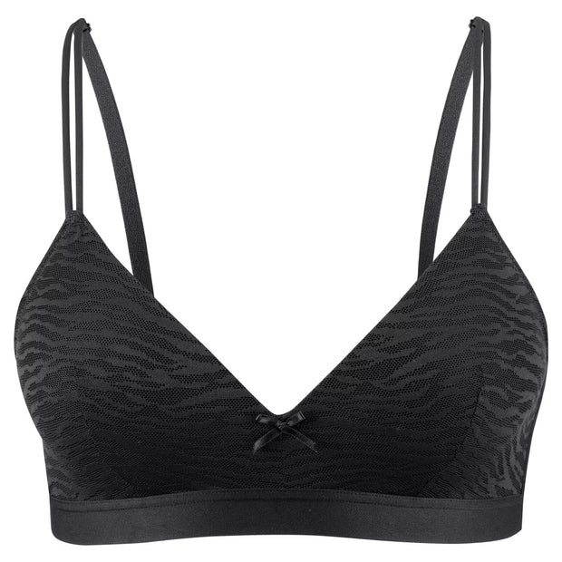 Damen Unterwäsche, Schwarz, Bralette, S 36/38